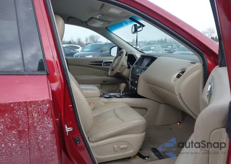 2015 Nissan Pathfinder Sl from USA, damaged, VIN 5N1AR2MMXFC635264